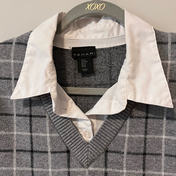 Tahari 2 Fer Collared Long sleeves - Picture 3 of 3